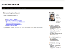 Tablet Screenshot of phunsites.net